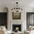 Tappen 6-Light Flush Mounted Pendant Lighting Chandelier For Hallway Loft Kitchen Bar Close To Ceiling