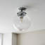 Waldport Glass Semi Flush Mount
