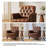 Enoks Tufted Leather Armchair-1439899132