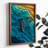 Elegant Decorative Framed MDF Painting, 19.7 x 27.6 x 0.1 inches | 100% MDF (3 mm Thick) with 100% Pine Wood Frame | UV Printed Art for Home Décor, Ideal for Living Room, Office & Gallery Wall Display
