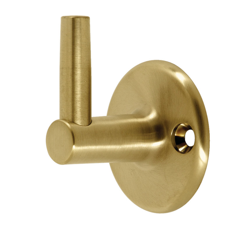 Kingston Brass Shower Scape Hand Shower Pin Wall Mount Bracket, Brushed Brass