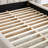 Upholstered Bed Frame with Thick Fabric-1965919360