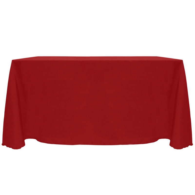 Majestic Solid Color Tablecloth, 3, Charcoal, 84" x 66"