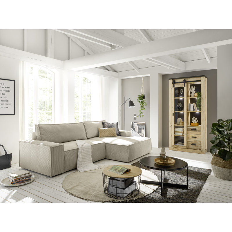 Jackeline Entertainment Unit for TVs up to 32", Light Brown/Black