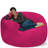 Bean Bag Chair: Giant 5' Shredded Memory Foam Filled Furniture Bean Bag with Removable and Machine Washable Cover - Big Bean Bag Sofa Lounger with Soft Micro Fiber Cover - Multiple Colors and Fabrics-1059799623