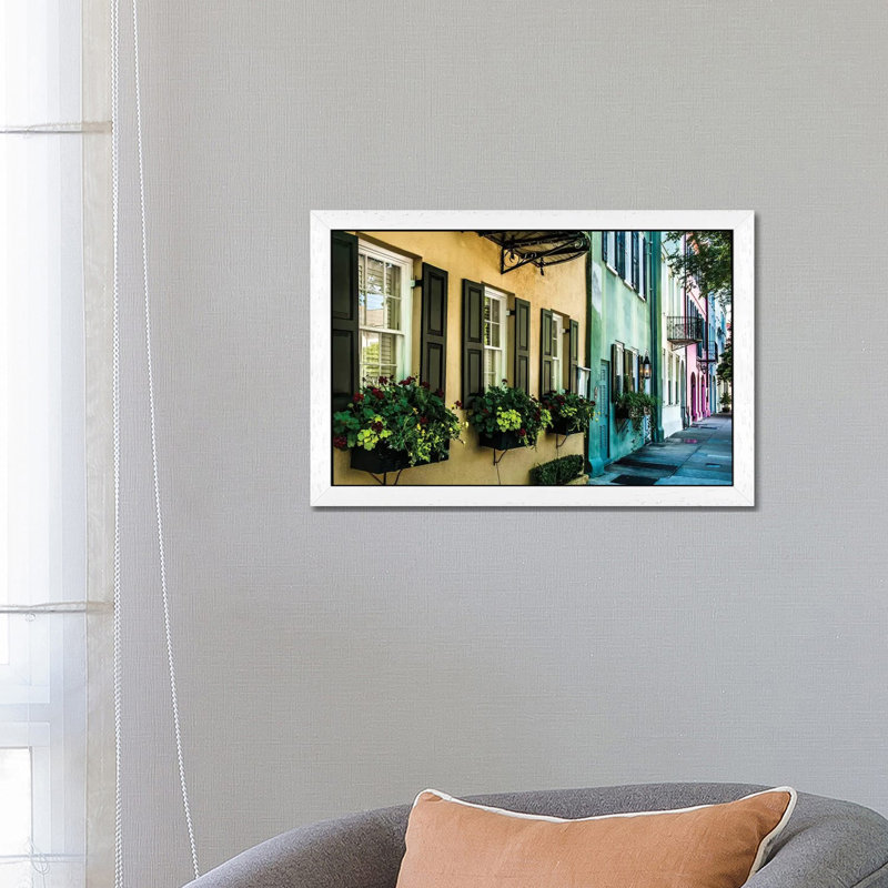 Charleston - Print, 101.6 cm H x 66.04 cm W, White Floater Frame