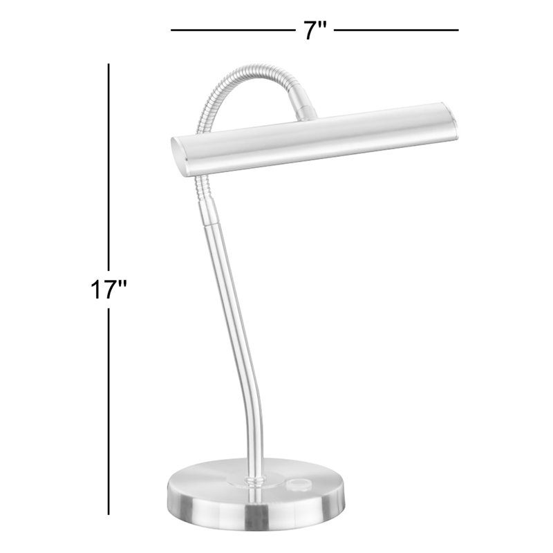 Lampe de bureau 17 po Prendergast, Laiton teint