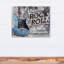 Art sur toile Rock & Roll Blue Stratocaster-537562963