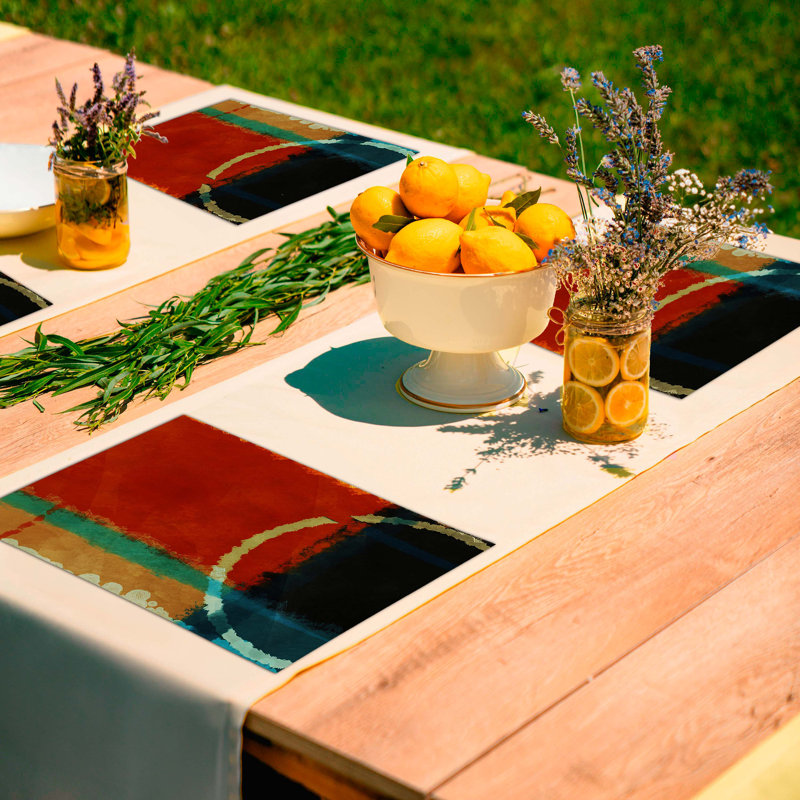 Polyester Abstract Placemat