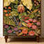 Commode de rangement rétro française à 5 tiroirs en bois massif-788441489