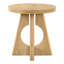 Table de bout à piédestal Blitar avec découpe et forme en croix-1522140970