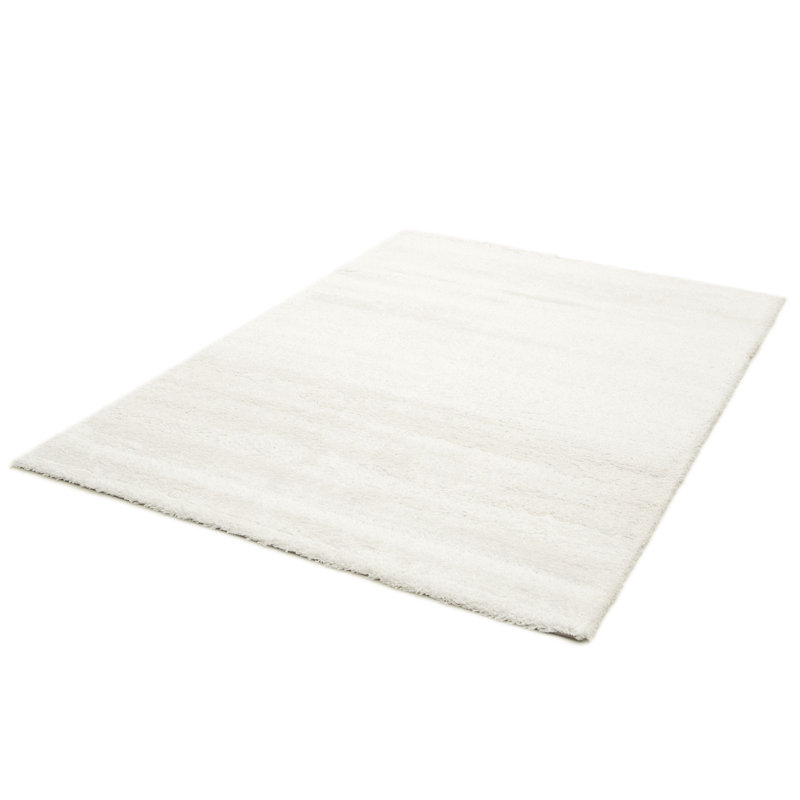 Balroop Solid Colour Shag Area Rug, Rectangle 160cm x 230cm