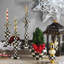 Courtly Check Medium Enamel Candlestick