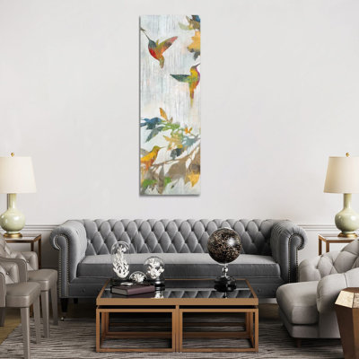 Garden Party II 1 Piece Wrapped Canvas Panoramic Painting