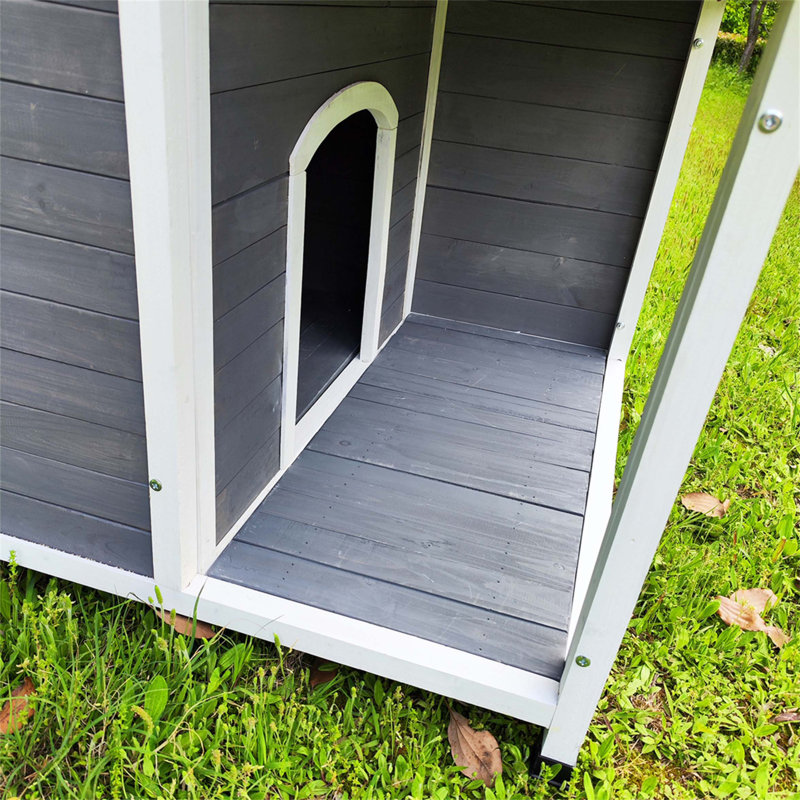 Niche pour chien en bois