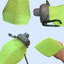 Bouteille d'eau portable en silicone pliable, étanche et réutilisable, avec poignée de transport, tasse pliable de voyage, écologique-134239574