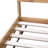 King Size Bed With Fascinating Woven Headboard And Two Practical Storage Units Drawers Functional