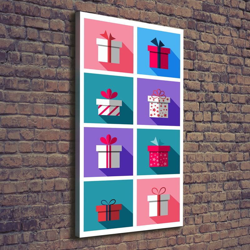 Gifts - Wrapped Canvas Print, 140cm H x 70cm W