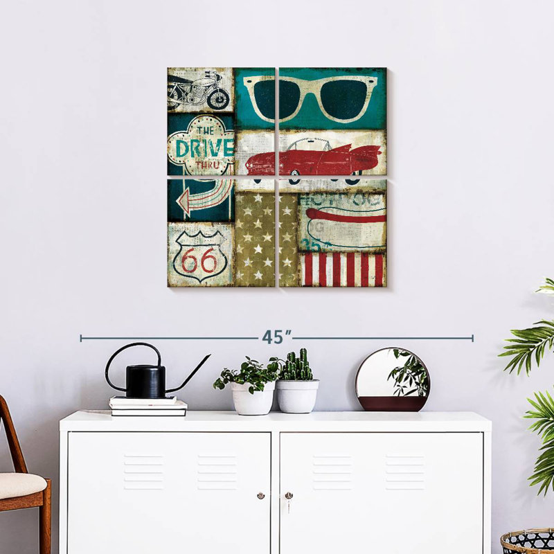 Mehar American Pop II, H 26 po x l 26 po