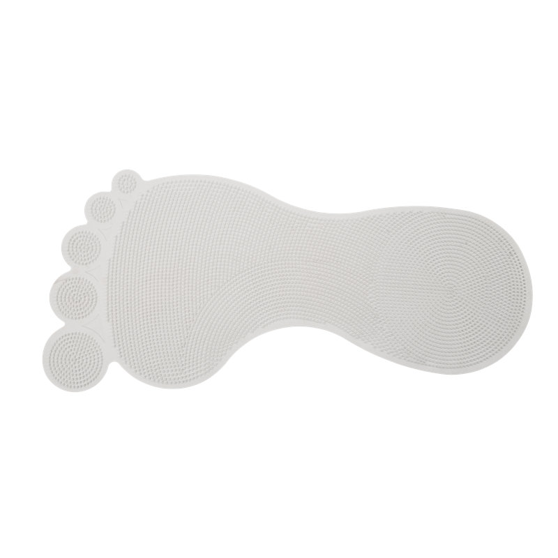 Big Foot Non Slip Bath Mat for Inside Tub (76x35cm), White