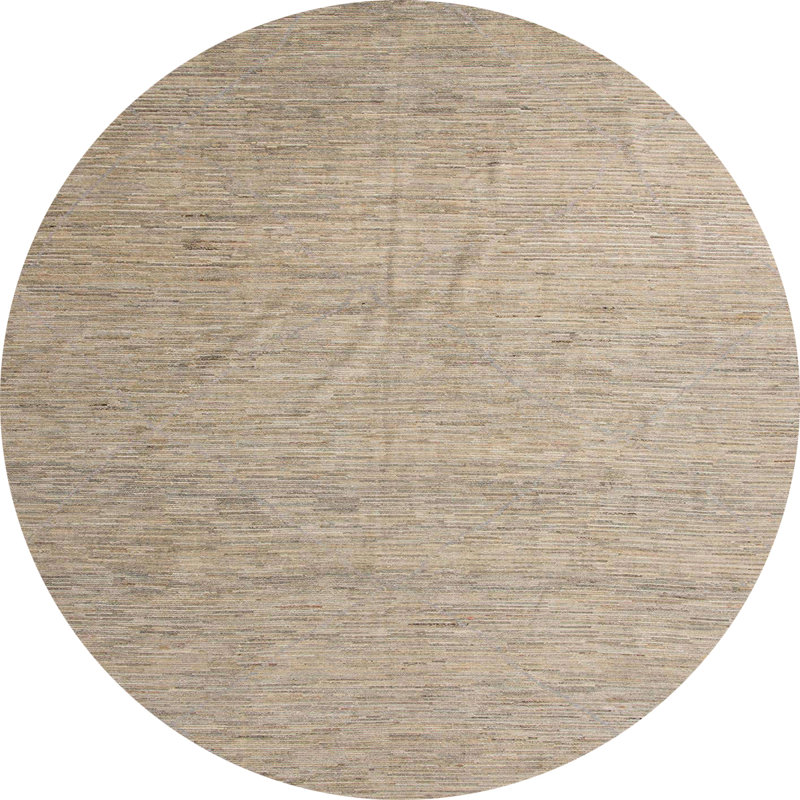 Abstract Indoor Rug, Round 3'