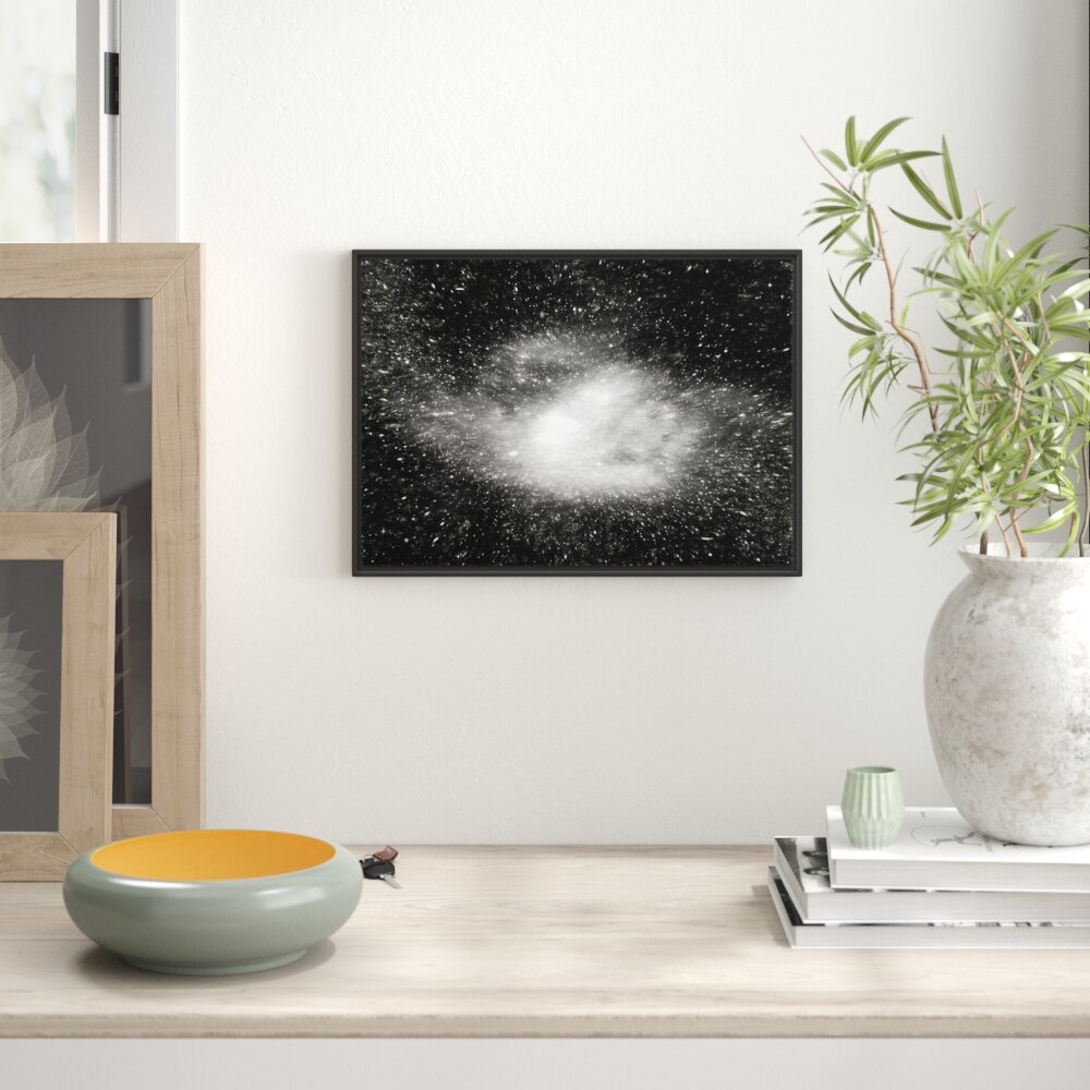 Gerahmtes Wandbild GalaxieSternenstaub