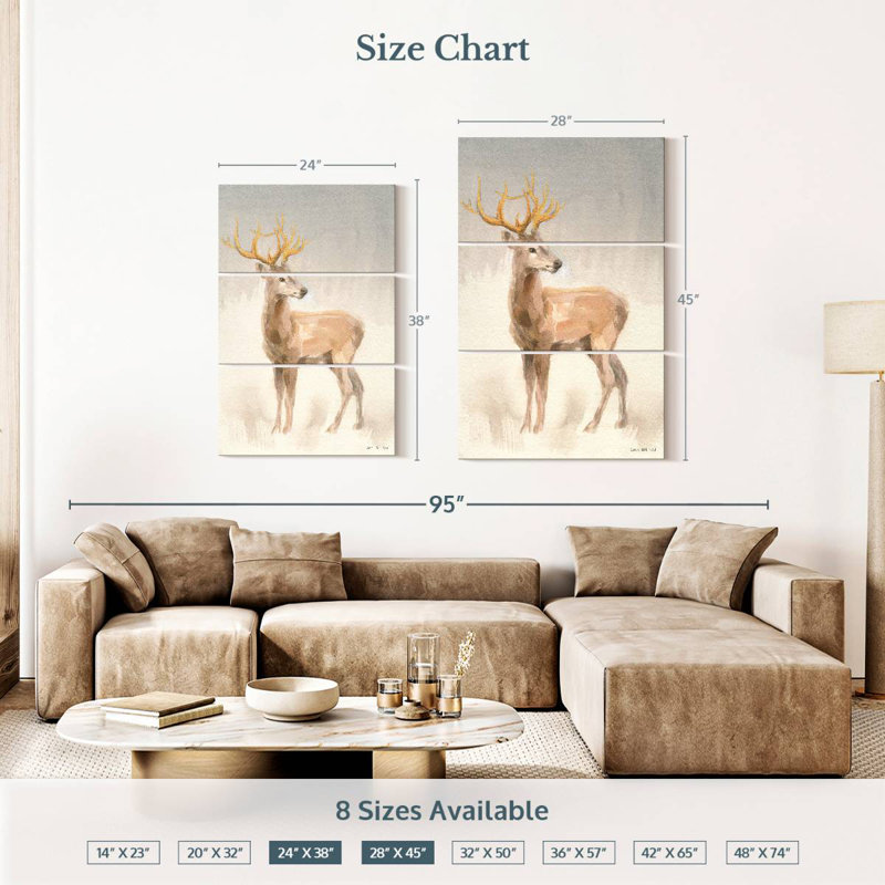 Brampt Regal Wild II, 38" H x 24" W