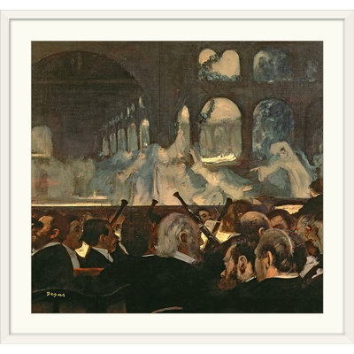 La scène de ballet de Meyerbeers, Opéra Robert le Diable, 1876 par Edgar Degas - reproduction imprimée