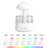 Cloud Humidifier And Night Light Combo, With Aromatherapy And White Noise For Better Sleep