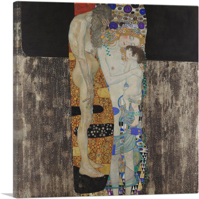 " The Three Ages Of Woman 1905 " by Gustav Klimt