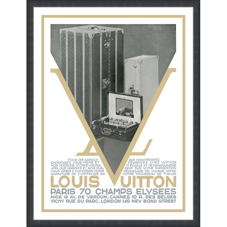 Melissa Van Hise Louis Vuitton Framed On Paper Graphic Art