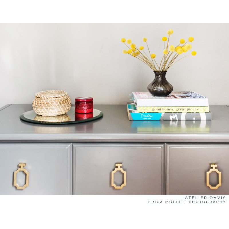 Classic Ring Pull, Satin Brass