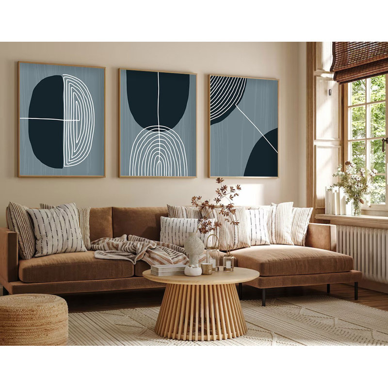 Decorative Framed MDF Painting (3 Pieces)