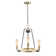 Alixe 3 - Light Dimmable Wagon Wheel Chandelier