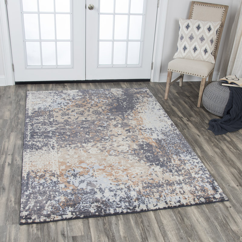 Bournemouth Wool Floral Indoor Rug, Rectangle 8' X 10'