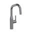 East Square Single Handle Pull Down Kitchen Faucet-1212606217