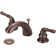 Widespread 2-handle Bathroom Faucet with Drain Assembly