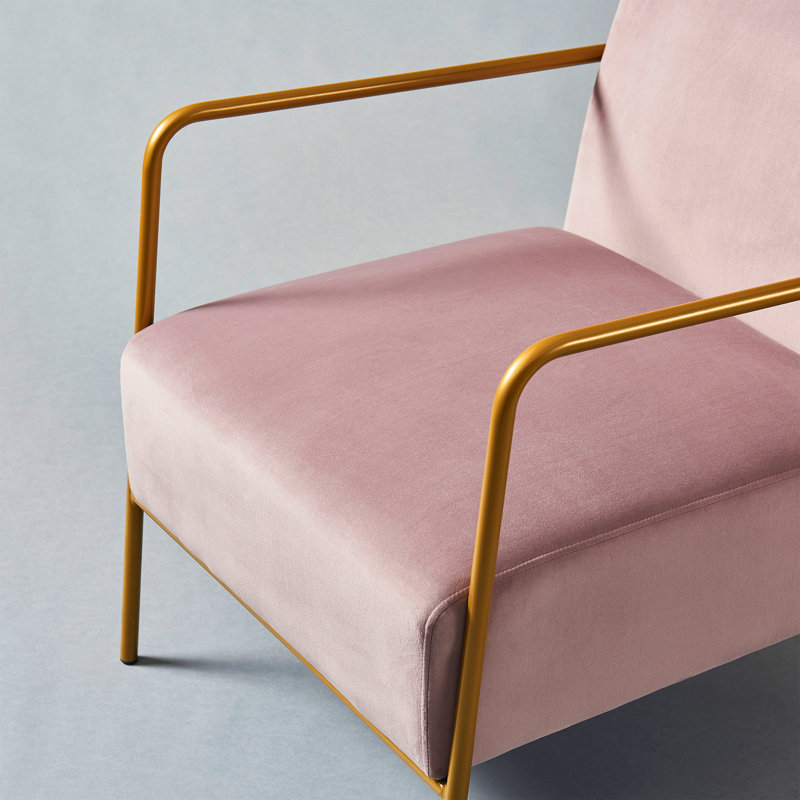 Fauteuil Cardiff, Microsuède / microfibre mauve