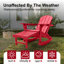 Chaise berçante pliante multifonctionnelle 4 en 1 avec repose-pieds rétractable Adirondack-2080446606-2098233942