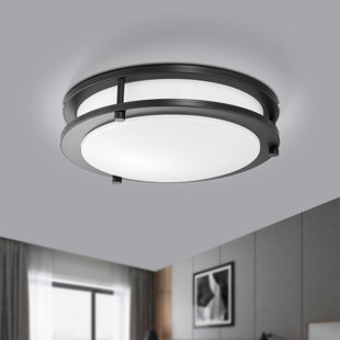 Daphne Double rings Dimmable 12" LED Flush Mount Ceiling light