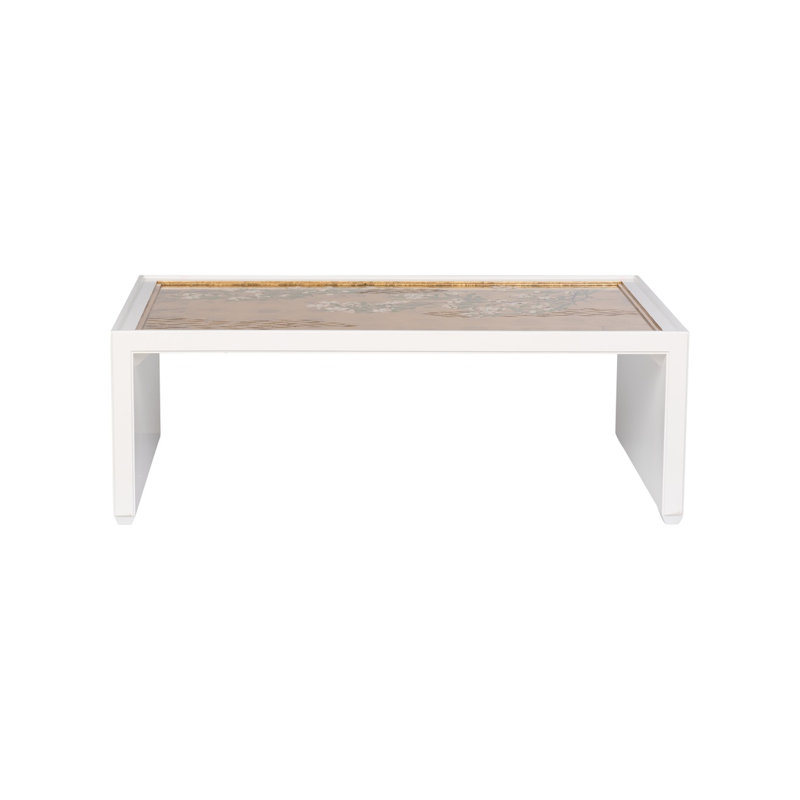Kyoto Glass Rectangle Cocktail Table