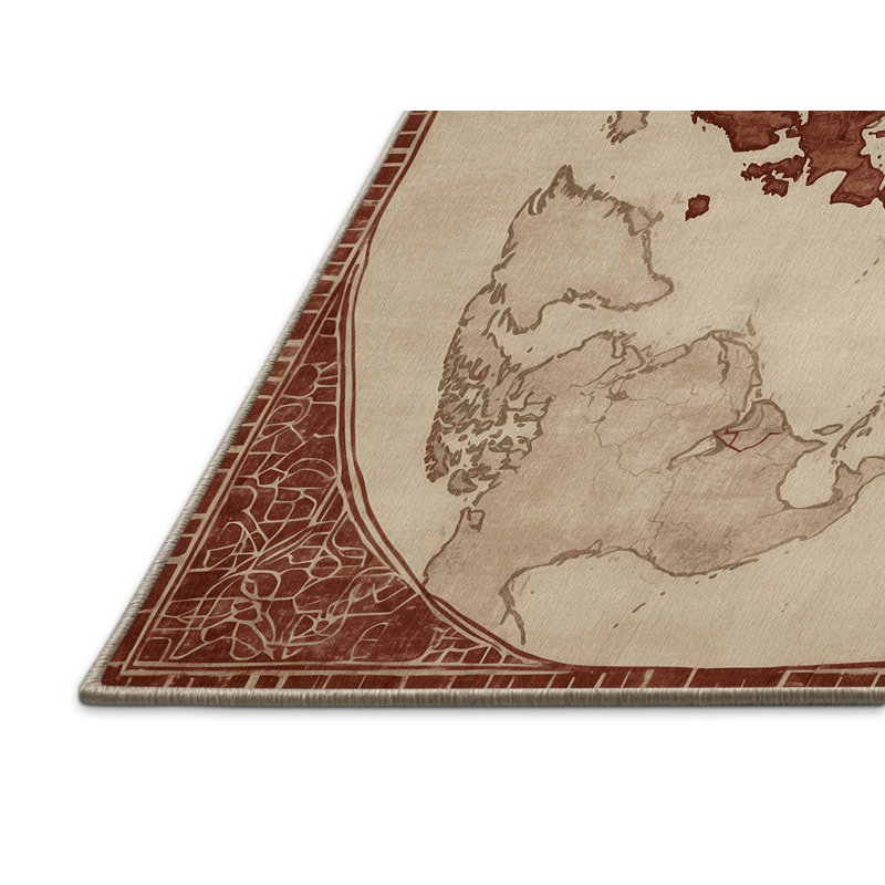 Tapis géométrique, Rond 8 pi