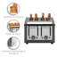 Dualit 4 Slot Architect Toaster Grey