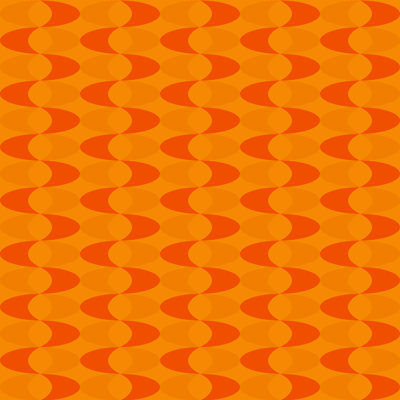 «Rothger Modern Retro Wavy Sun» par Rothger, reproduction d'art sur toile tendue