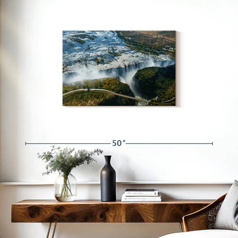 Rideau d'eau Alvord Victoria Falls, H 20 po x l 30 po