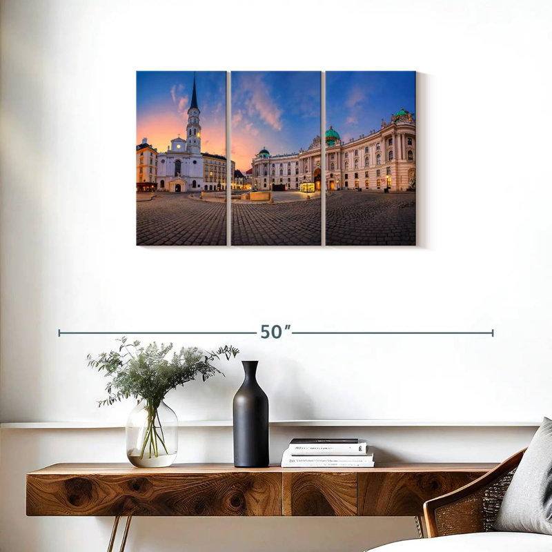 Rorry St. Michael Square In Vienna, 20" H x 33" W