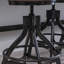Tabouret de comptoir pivotant réglable Kerome (ensemble de 2)-2125296243