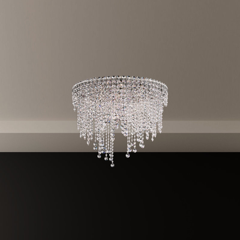 Chantant 6 - Light Flush Mount, Heritage Handcut, 79.5" H x 24" W x 24" D