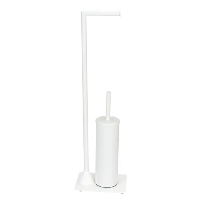 Latitude Run free-standing toilet set Mod. Arihaant white, matt lacquered
