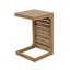 Table de bout en C brun